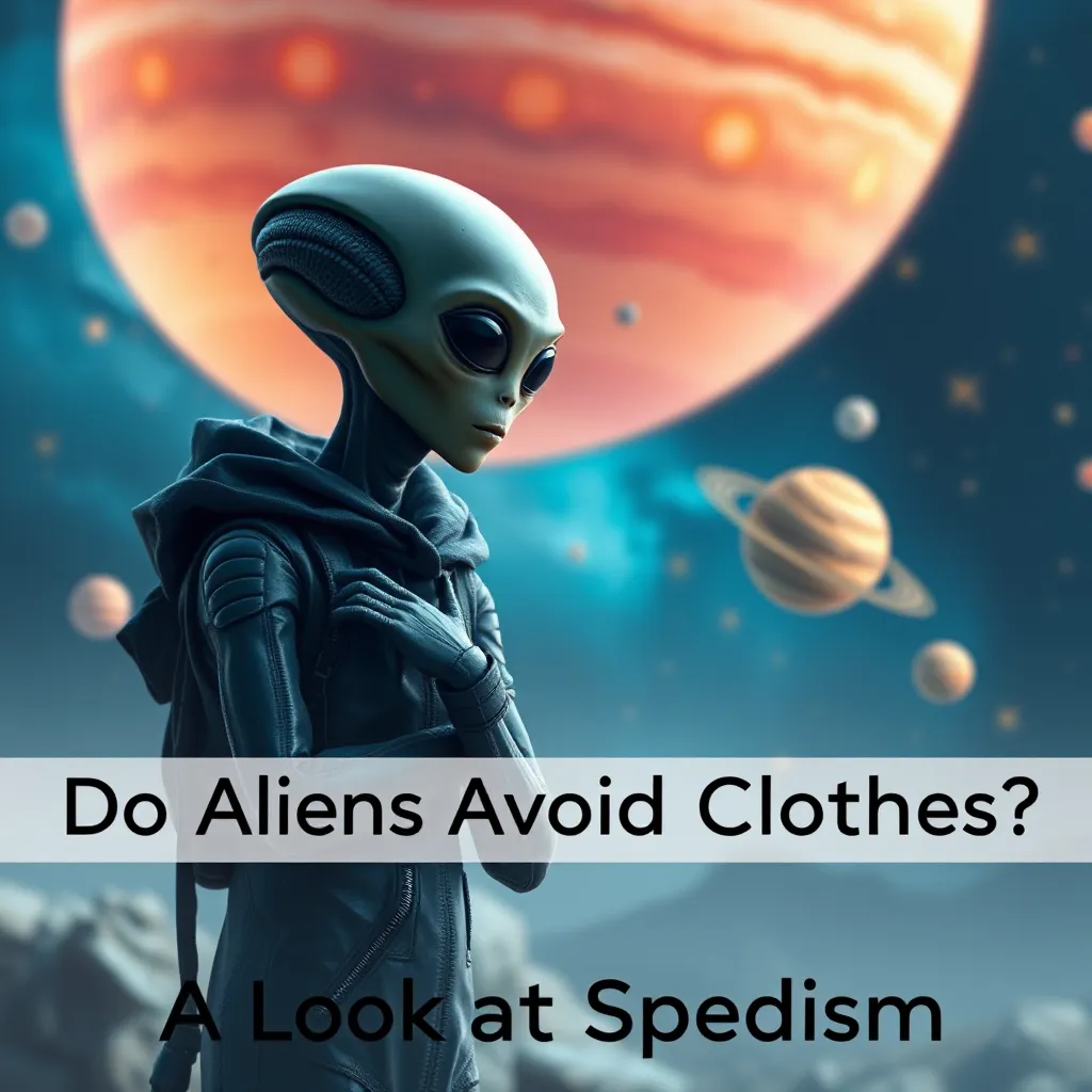 Do Aliens Avoid Clothes? A Look at Specism Debate : MysteryLores