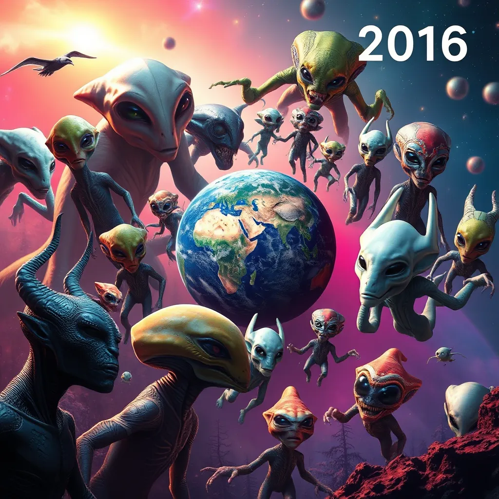 168 Alien Species Encountering Earth Report with PDFs : MysteryLores