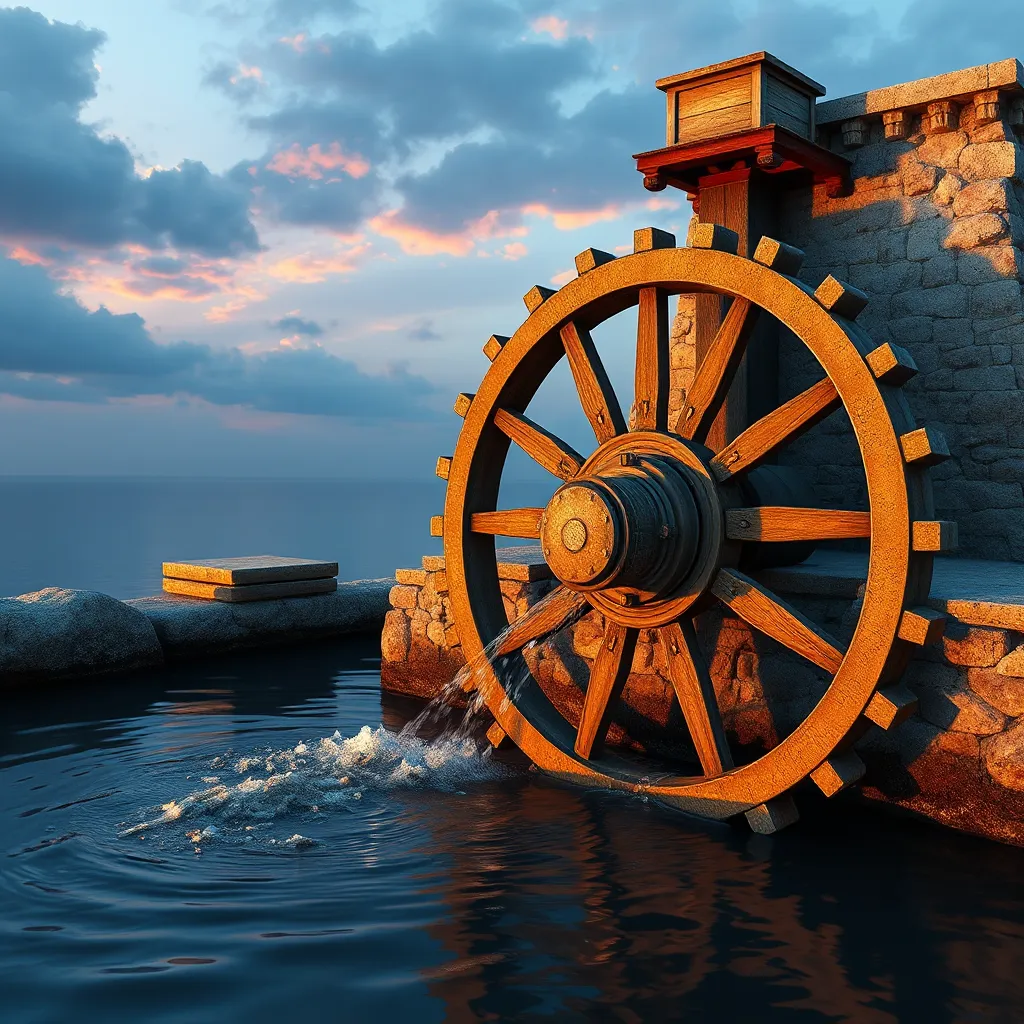 Ancient Water Wheels Still Flowing in Euphrates River : MysteryLores
