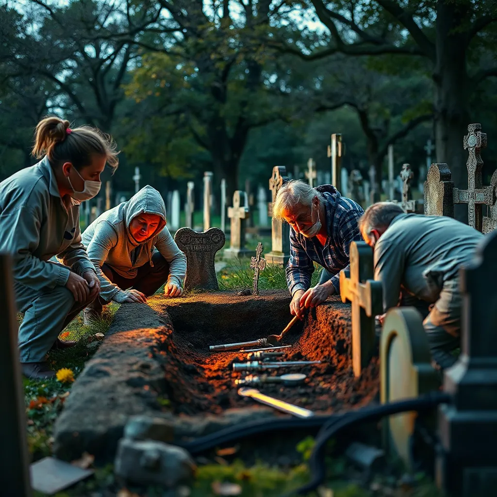 Unearthing Secrets Shocking Discovery in English Graveyard MysteryLores