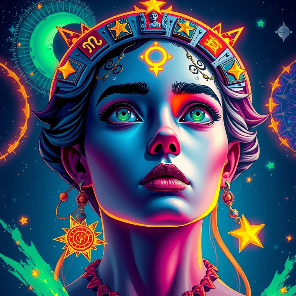 Stunning Astrological Portraits by Artist Yokailia : MysteryLores