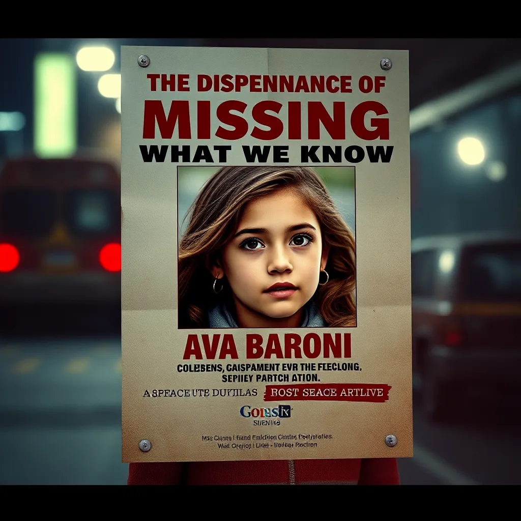 The Disappearance of Ava Baroni What We Know MysteryLores