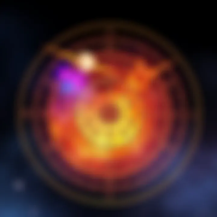 11th House Astrology Chart An astrology chart focusing on the 11th house with symbols and elements related to North Node placements