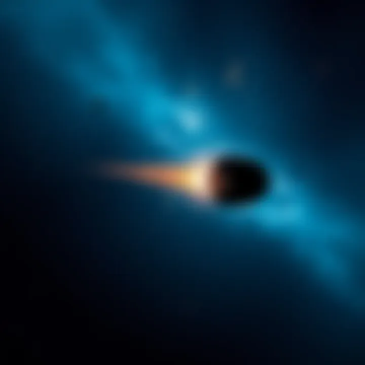 3I/ATLAS, an interstellar object, floats in space without a visible tail or gas, challenging typical comet behavior.