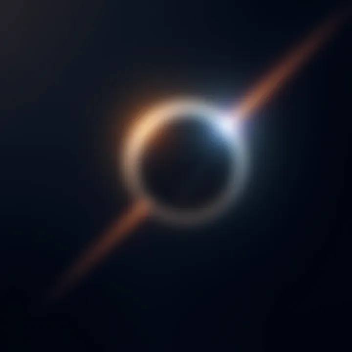 An illustration showing the interstellar object 3I/ATLAS glowing against a dark space background, with a visible trail and no gas emissions around it.