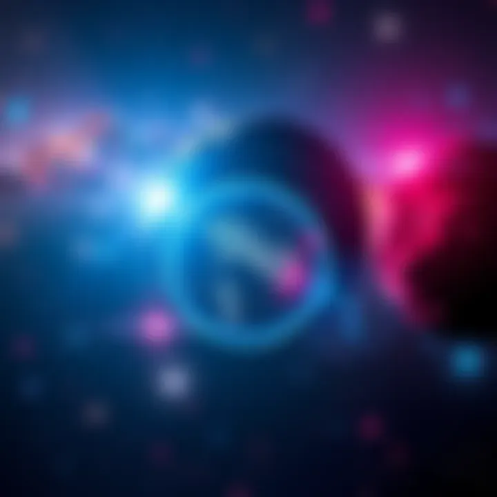 A graphic representation of the 3I/ATLAS object in space with stars in the background.