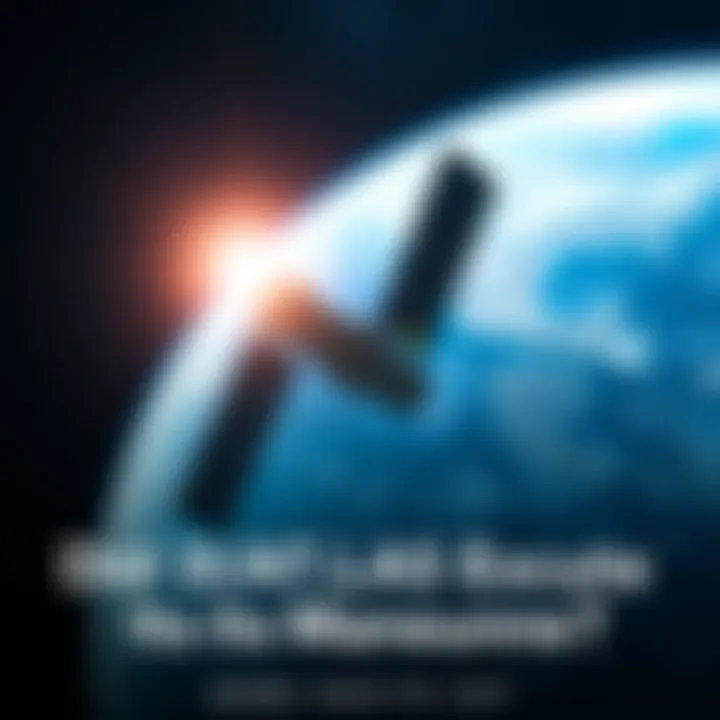 The 3I/ATLAS spacecraft performing a maneuver in space with Earth visible in the background