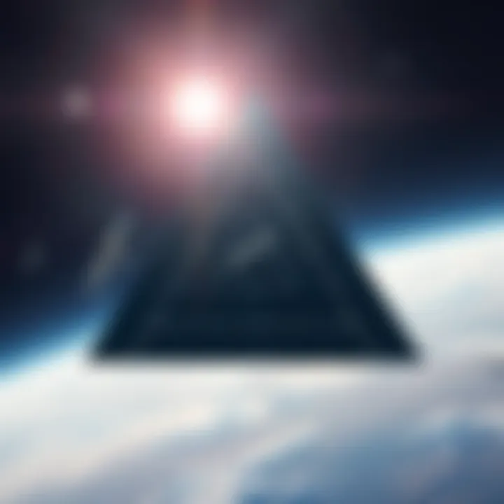 3I/ATLAS shows a distinct triangular shape in space, hinting at possible artificial technology as it approaches Mars.