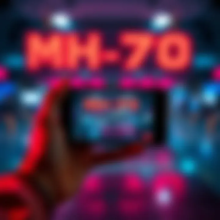 Person holding a smartphone displaying a 3D video of MH370 without glasses