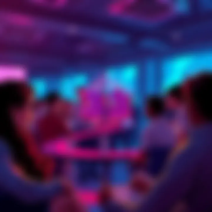 A visual representation of a group discussing 3IATLAS and the number 33, with people engaging in conversation and sharing ideas.