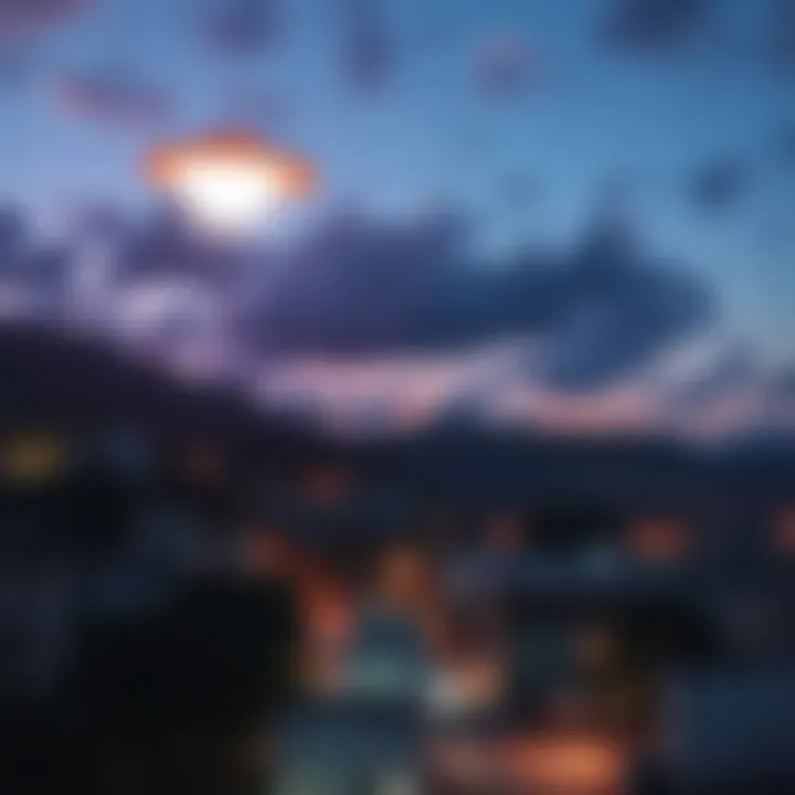 UFO Sighting in Athens A fast-moving object in the sky over Kiffisia, Athens, captured by a resident.