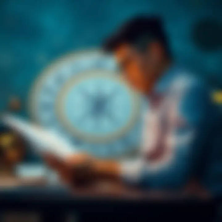 An adoptee studying an astrological chart while pondering their birthdate situation