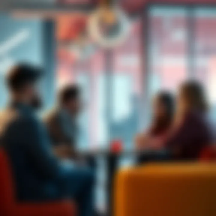 A group of people discussing a topic related to Adrenochrome in a casual setting.