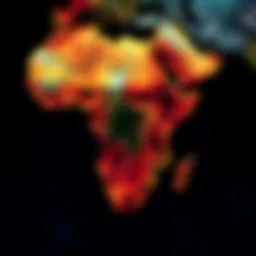 Map showing Africa's true size A new map highlighting the accurate size of Africa compared to other continents