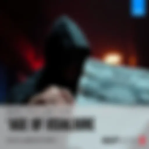 A scene from the trailer showing a shadowy figure and government documents suggesting secrets about non-human intelligence.