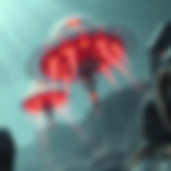 A futuristic scene showing AI technology and unidentified aerial phenomena (UAP) together, highlighting advancements in disclosure and secrecy.