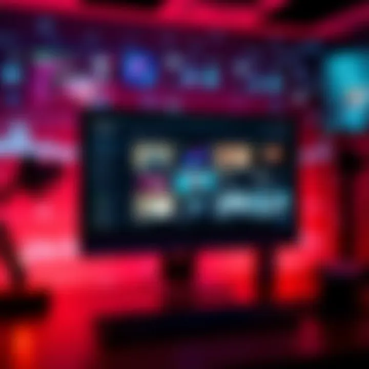A computer screen displaying various AI-generated video thumbnails on a forum page
