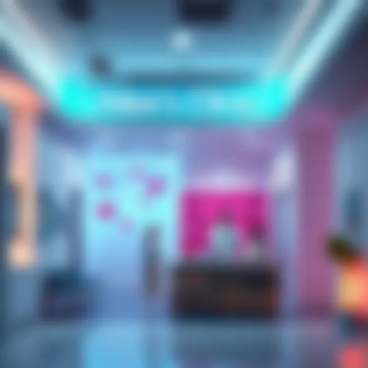 Ailee's Clinic Overview Ailee's clinic showcasing services and subscription options with a welcoming atmosphere.