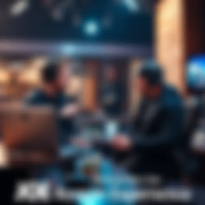 AJ Gentile and Joe Rogan engaged in conversation in a podcast studio