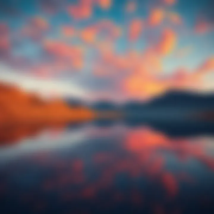 A serene landscape symbolizing the essence of life, laughter, and love, inspired by Alan Watts' teachings.