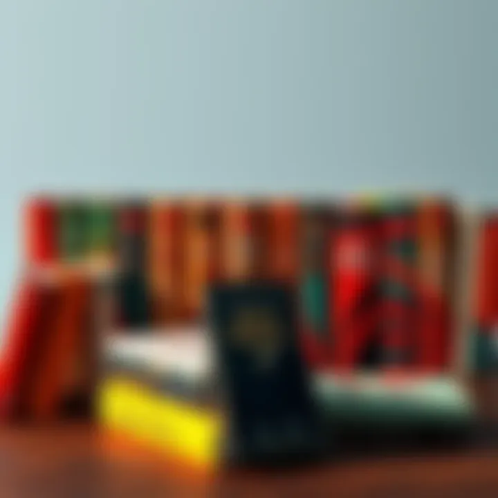 A collection of books written by Alan Watts arranged on a table, inviting readers to explore his philosophical ideas.