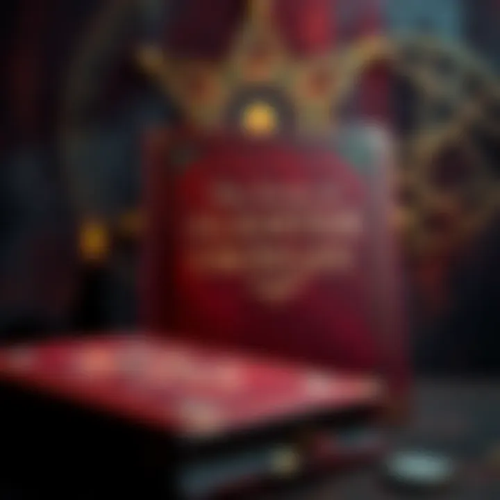 Aleister Crowley Book Cover A close-up of a book titled ‘The Works of Aleister Crowley’ with mystical symbols in the background.