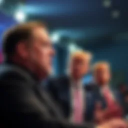 Alex Jones expresses concerns about Donald Trump's mental state in a public setting