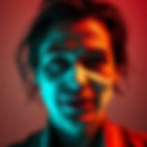 Alexis Stone wearing an AI-generated mask of Jim Carrey, creating a striking resemblance to the actor.