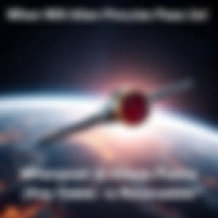 Alien Probe in Space A visual representation of an alien probe traveling through space towards Earth during expected observation dates