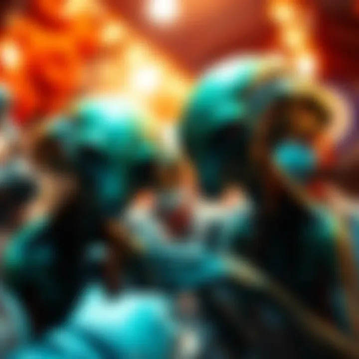 Aliens Found in Mexico A close-up view of two alien figures discovered in Mexico, showing unusual features and small sizes, surrounded by researchers examining them.
