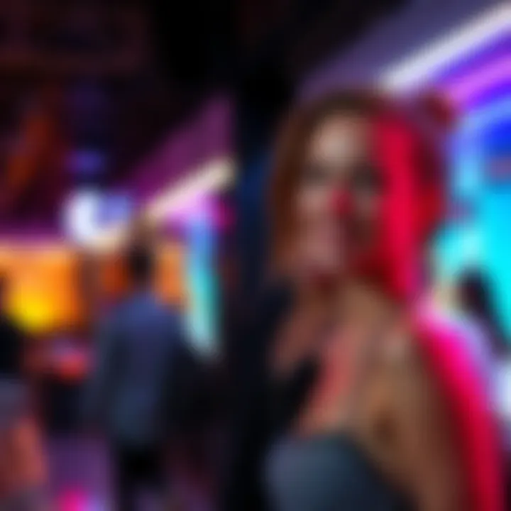 Amanda shows a toned-down presence while a new figure playfully interacts with her in the scene.