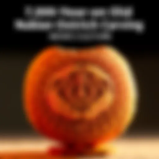 A 7,000-year-old carved ostrich egg displaying intricate designs from Nubian culture.