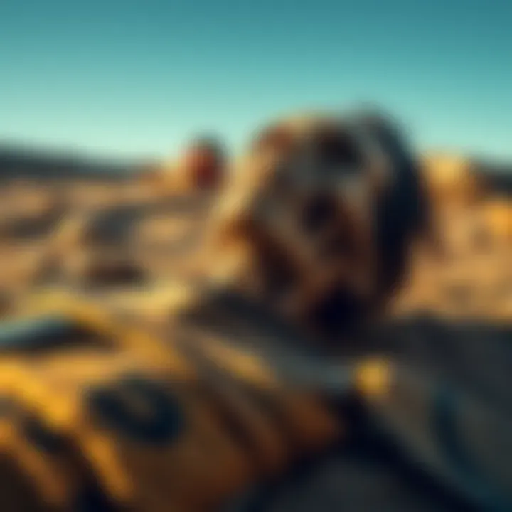 A well-preserved ancient corpse from 5020 BC found in the Atacama Desert, showcasing skin, hair, and clothing.