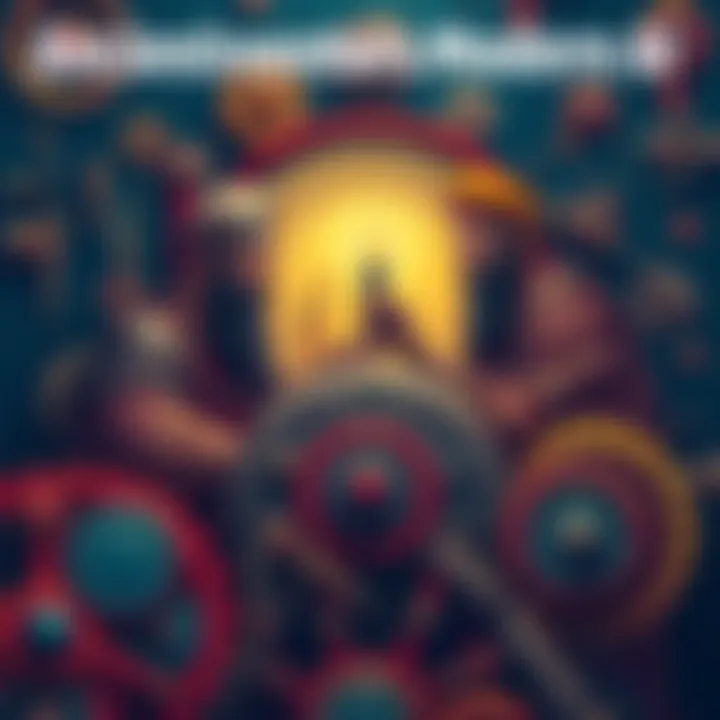 Illustration showing Hero of Alexandria and Ramon Llull surrounded by gears and early machines, symbolizing the origins of automation leading to current AI technology.