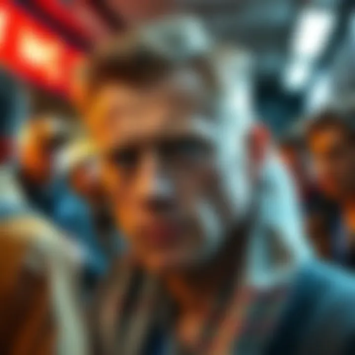 A concerned Andrew looking worried in a public setting as evidence surfaces from the Epstein files