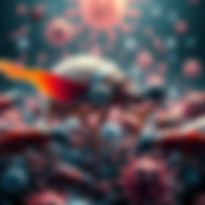 Animals and Simulation Theory A variety of animals, insects, and viruses representing their role in simulation theory, showcasing a blend of their features in a creative setting.