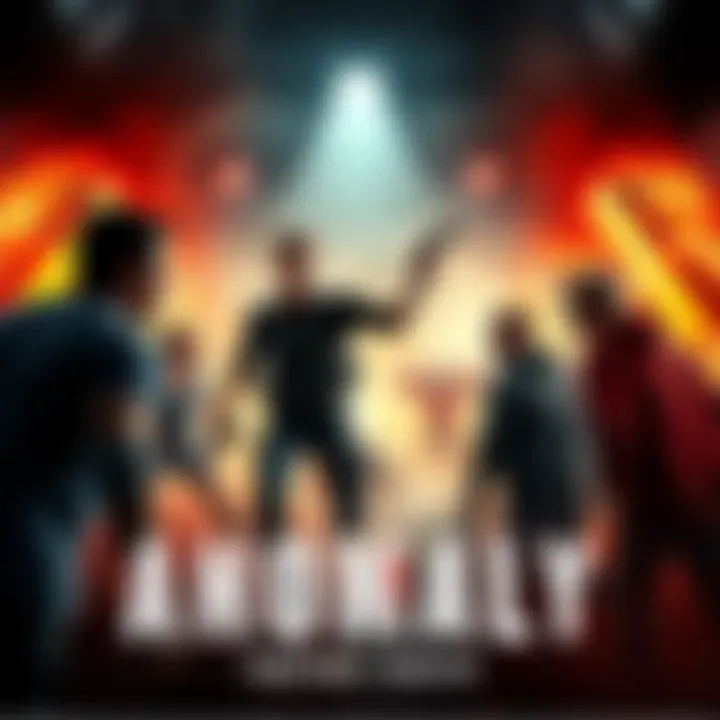 A scene from the first episode of the Anomaly series showing thrilling action and characters in a dramatic moment.