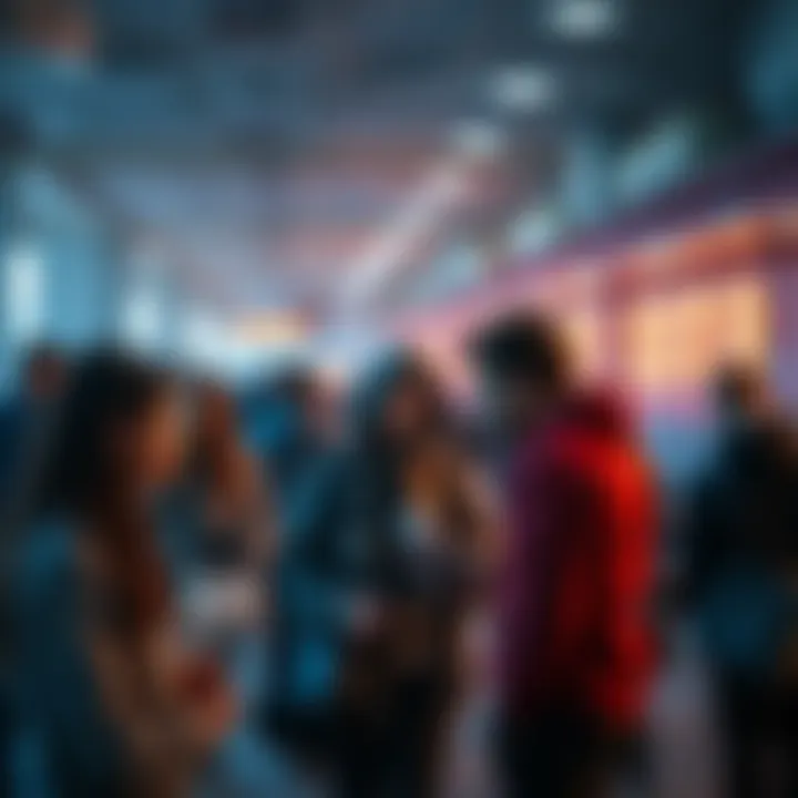 Anonymous Question Exchange People engaging in a question exchange without revealing their identities, fostering honest communication.