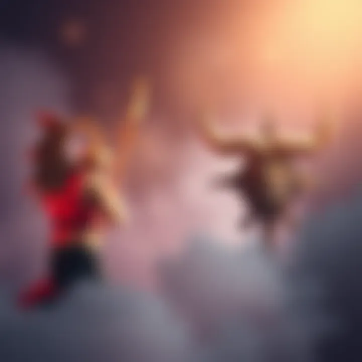 A visual representation of the symbols associated with Apollo and Odin, showcasing their significance in different cultures.