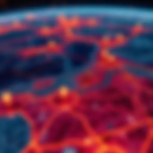 Map showing interesting locations with markers on Apple Maps