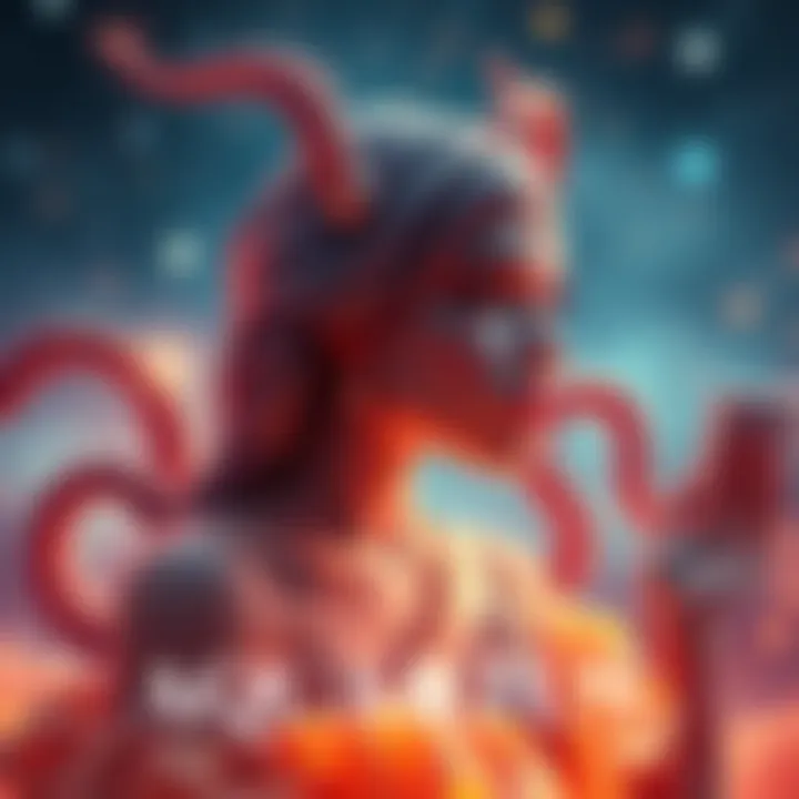 Artistic representation of the Aquarius zodiac sign highlighting its unique traits related to love and relationships