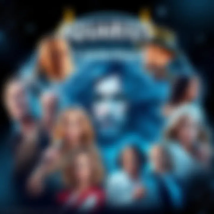 A collage of famous Aquarian celebrities including actors, musicians, and artists representing the Aquarius zodiac sign