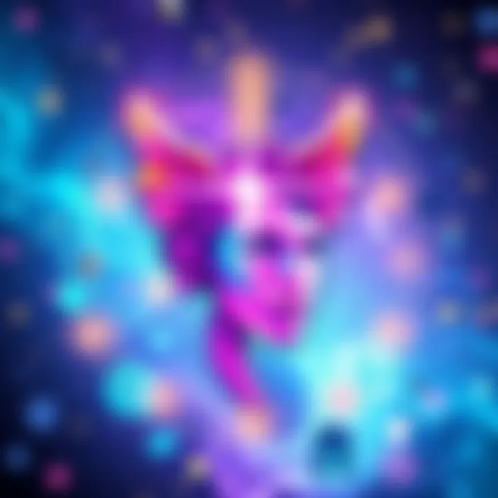 An artistic representation of Aquarius symbol with vibrant colors and communication symbols around it, signifying creativity and connection during Uranus in Gemini.