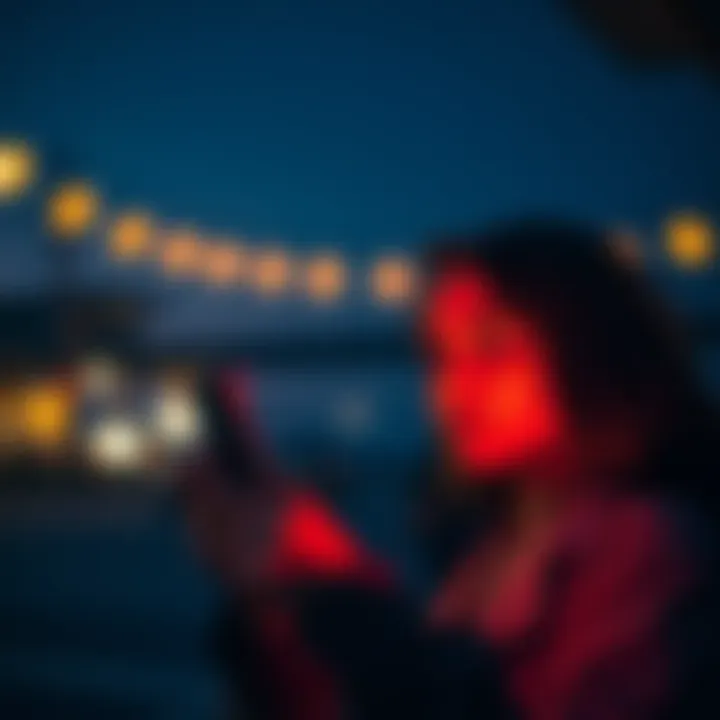 Aquarius Friendship A person looking thoughtful while staring at their phone, symbolizing ghosting in friendships.