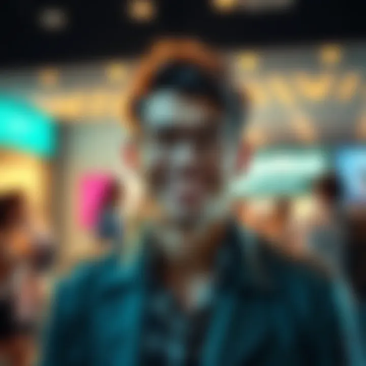 Aquarius Individual with Charismatic Smile A person born under the Aquarius sign, smiling confidently with a stylish outfit and glowing personality, showcasing their unique charm and attractiveness.