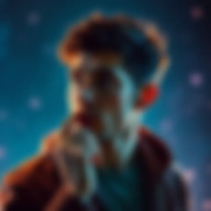 A thoughtful Aquarius man looks introspective, symbolizing disorganized avoidant behavior in emotional connections.