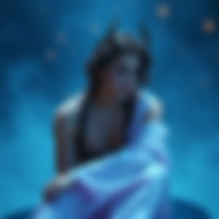 An Aquarius sitting alone, looking contemplative with a distant gaze, symbolizing deep feelings and longing for connection.