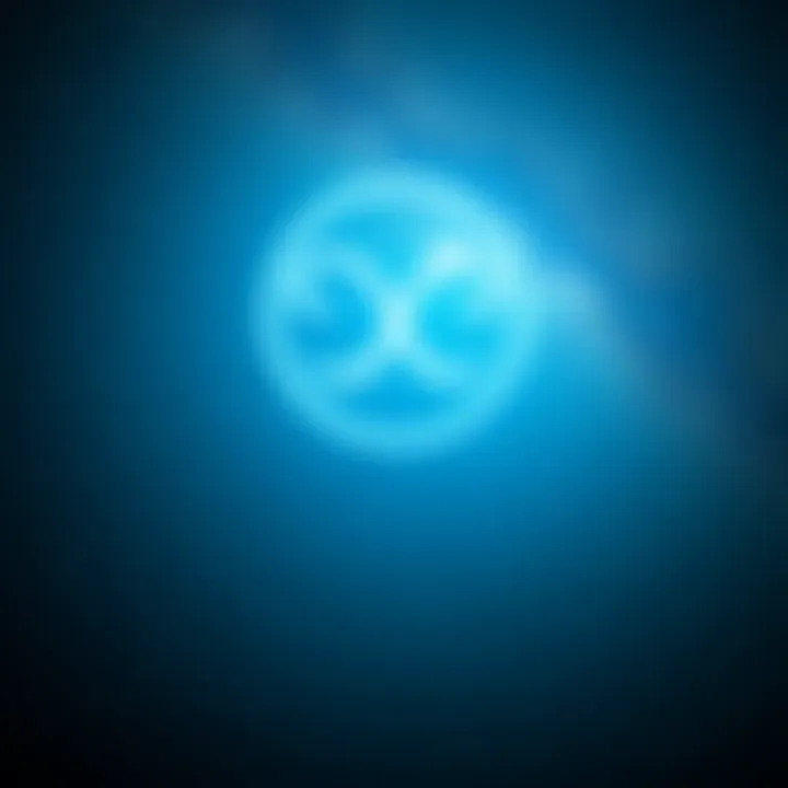 The Aquarius zodiac symbol set against a starry night sky, representing emotional insight and connection.