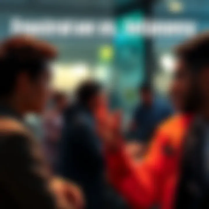 An Aries person showing frustration in a conversation, with gestures indicating annoyance rather than jealousy.