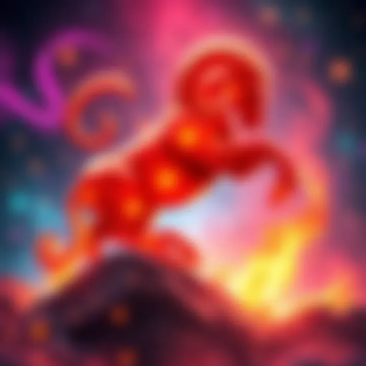 A vibrant depiction of the Aries zodiac sign with stars and cosmic elements representing guidance and ambition for March 2026